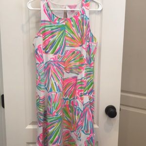 Lilly Pulitzer Shell Print Fit and Flare Dress